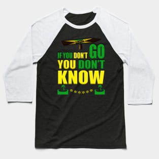 Jamaica Flag Baseball T-Shirt